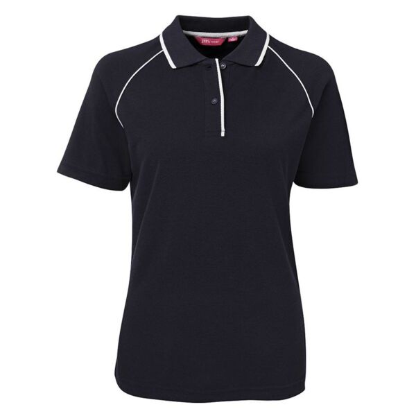 Womens Raglan Polo Thumbnail