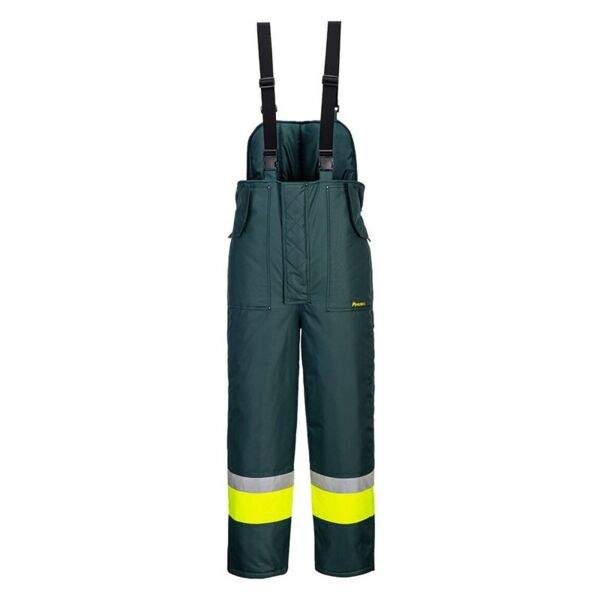 Huski Hi-Vis Contrast Freezer Bib and Brace Thumbnail