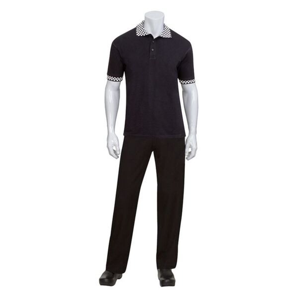 Traditional Black Polo Shirt Thumbnail