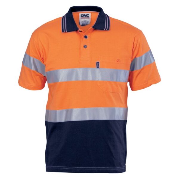 Cool Breeze Cotton Jersey Polo With CSR Tape Thumbnail